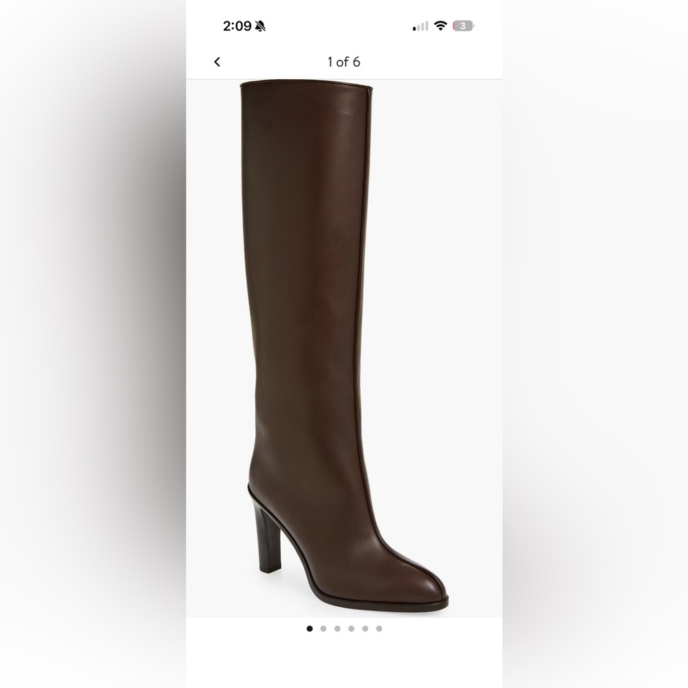 The row NIB brown boot 38